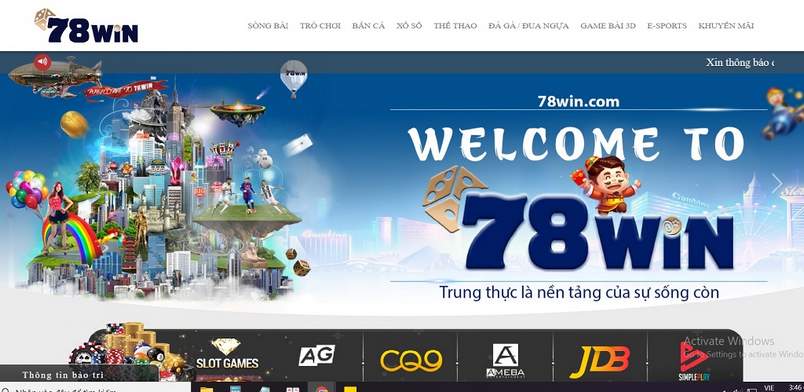 Đánh giá nhà cái 78Win- nhà cái châu Á hàng đầu Việt Nam